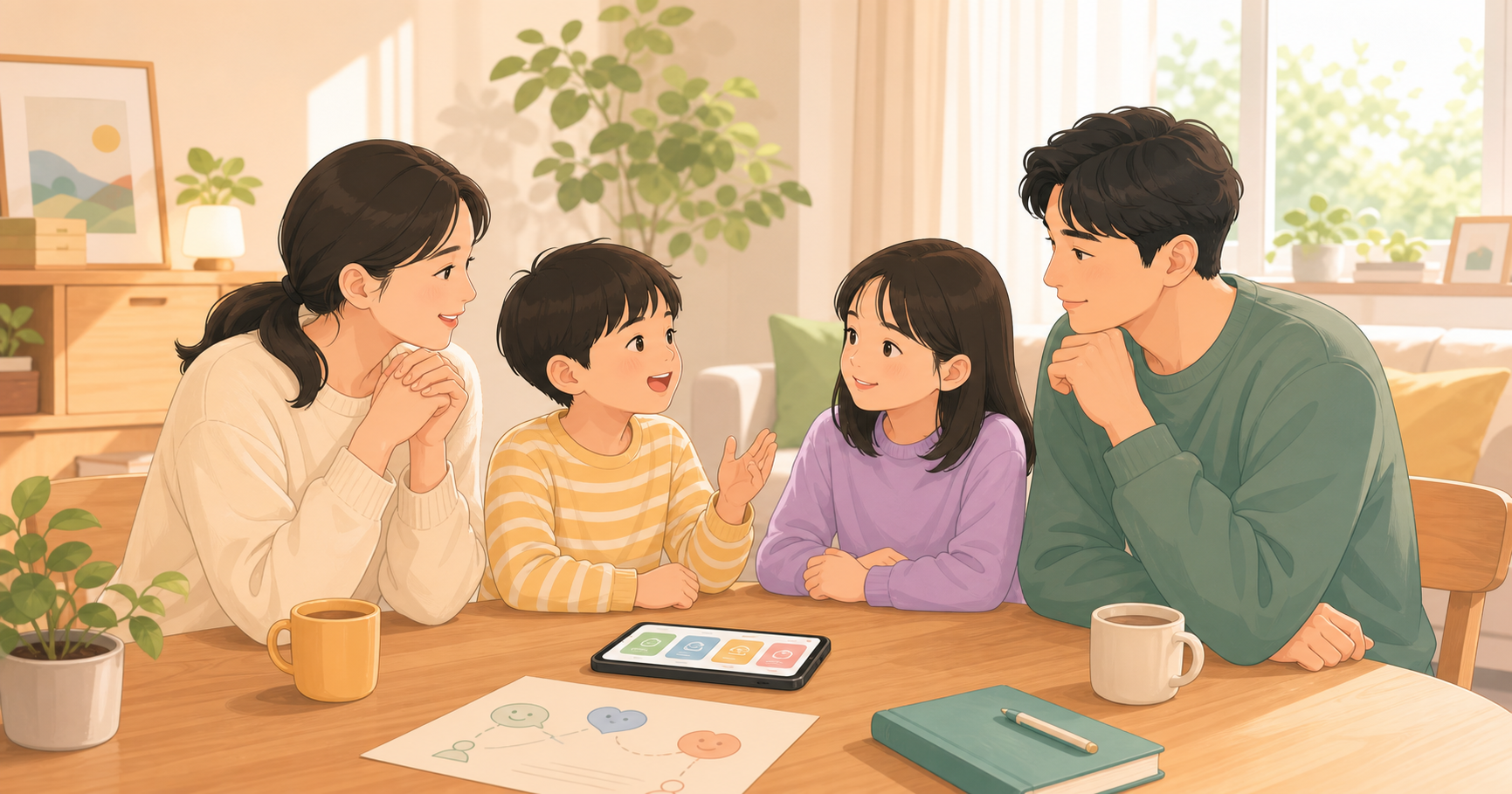 초등 자녀 갈등? FamBlend가 알려주는 '잘하는 가족' 대화법 5가지