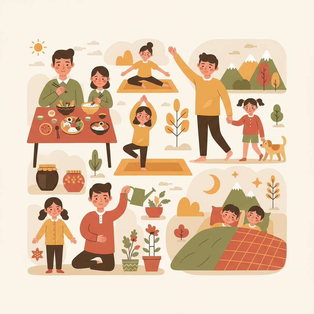 우리 가족 건강 지킴이 프로젝트: 작은 습관, 큰 변화!